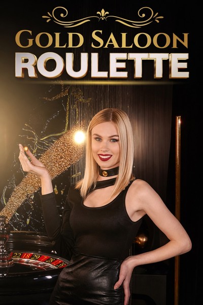 Gold Saloon Roulette table cover shown in the Betwest Casino game lobby