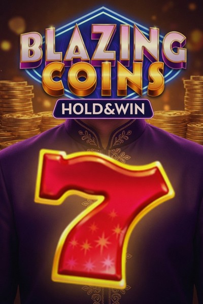 Cover of the Blazing Coins Deluxe Hold and Win slot at Betrepublic Casino