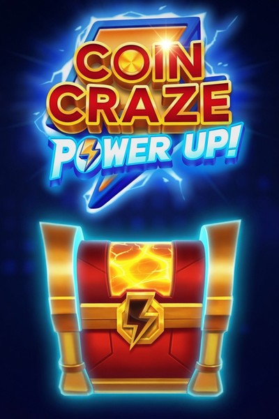 Cover art of the Coin Craze: Power Up! slot at Cleobetra Casino