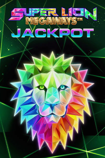 Cover of the Super Lion Megaways Jackpot slot at Betrepublic Casino