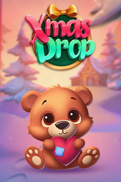 Xmas Drop festive slot cover in the Casinova Casino lobby