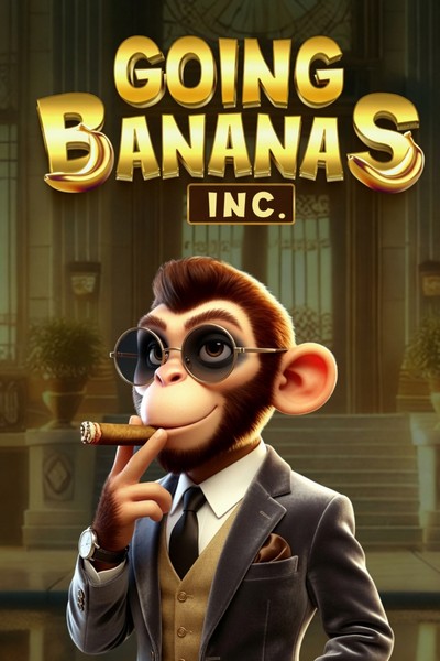 Cover of the Going Bananas Inc slot in the Kingmaker Casino lobby